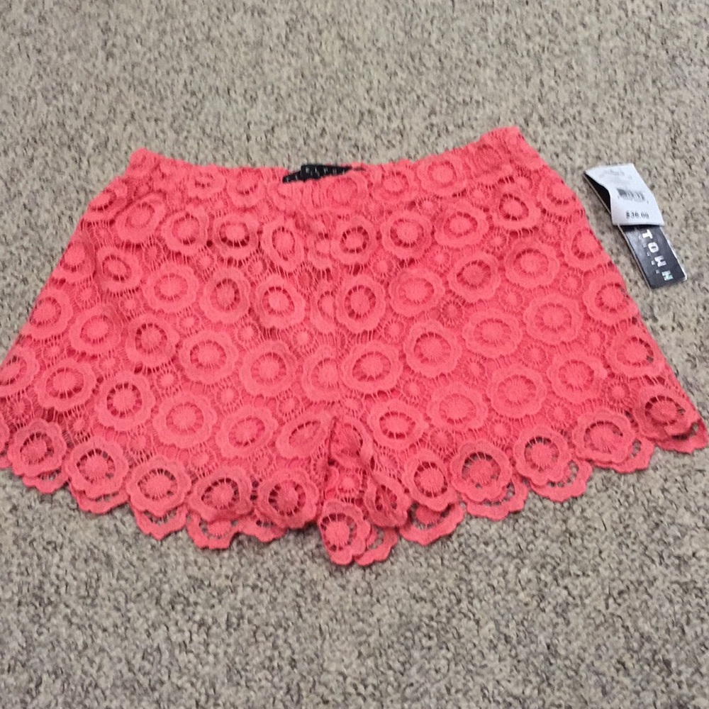 Pink shorts